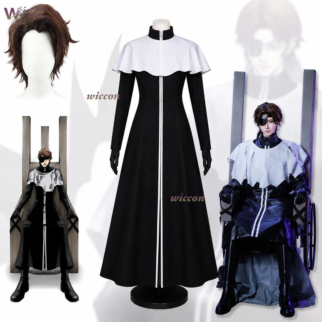 Anime Cosplay Bleach - زي تنكري لشخصية كابتن أيزن سوسوكي