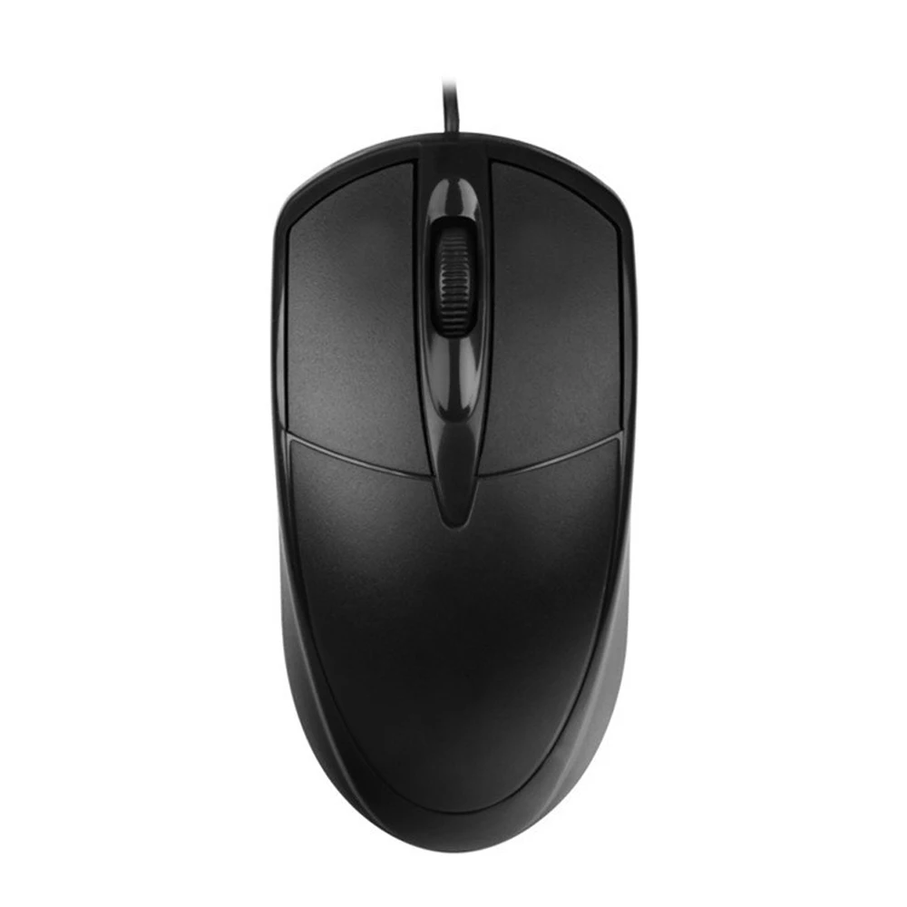 Neutral Wired Mouse 2.4Ghz with USB Cable Ergonomic Ultrathin Mice For PC Laptop Business Computer Office Mouse 1.2m