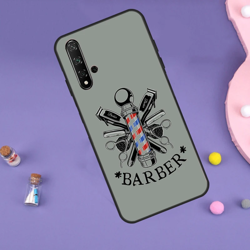 Barber Hair Stylist Case For Huawei Nova Y70 Y60 Y61 Y90 Y91 5T 9 10 SE 3i 8i 11i 11 Pro P20 P40 P30 Lite Cover