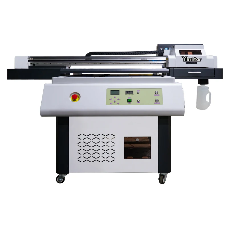 for digital led uv flatbed printer 9060 rotary varnish uv impression flatbed printer printing machine for silicon pvc any