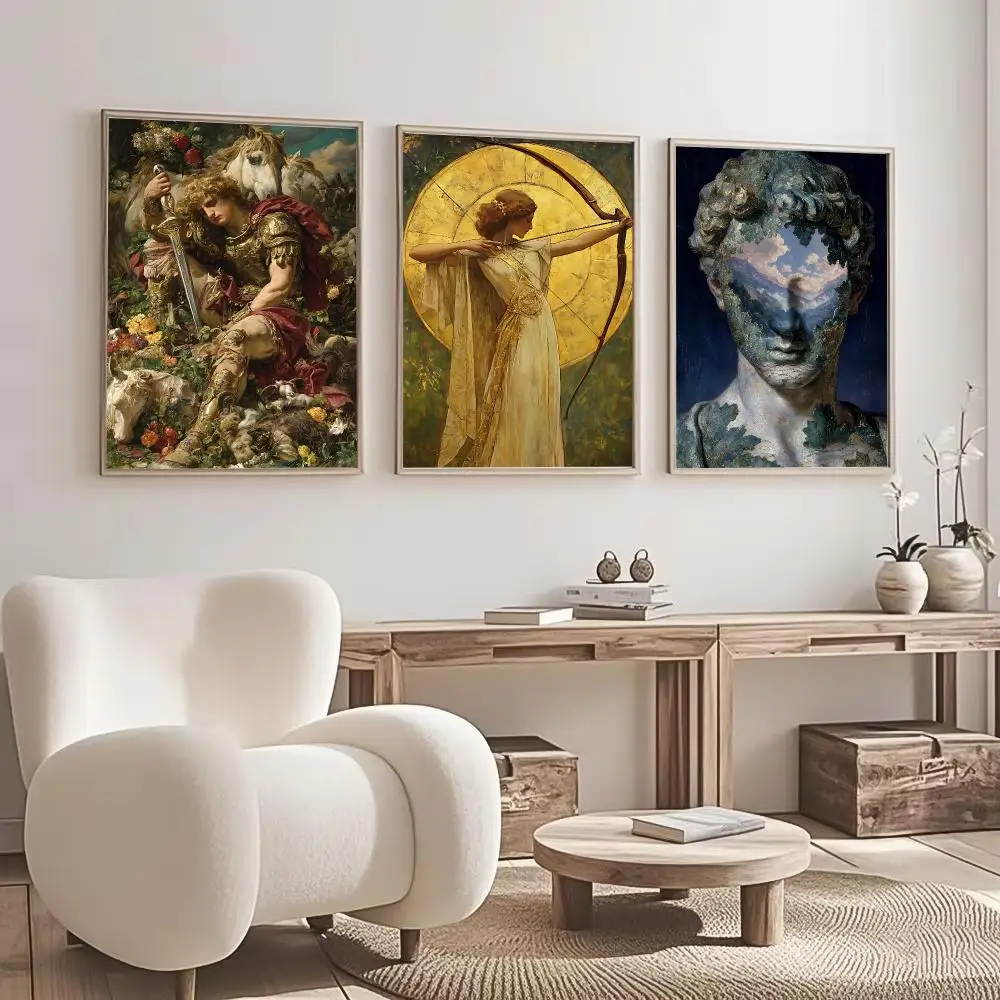 Classical Art Poster Wall Art Print, Interior Wall Decor, Home & Office Decoration,
