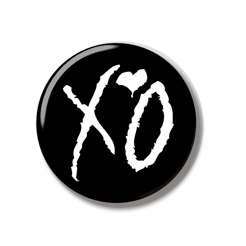 44MM The Weeknd XO Trilogy Starboy After Hours Album Cover Pin Soft Button Pin Jewelry Creative Badge Bag Backpack Decoration