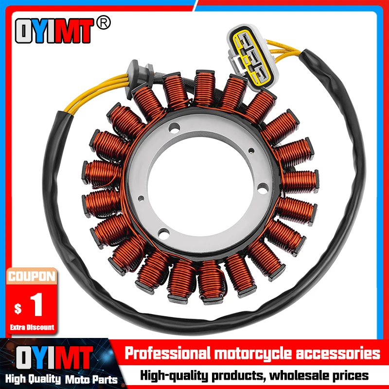 Motorcycle Generator Stator Coil Comp For BMW 12317724032 12318356824 12318526908 R1200GS K50 Adv K51 R1200R R1200RS K53 K54