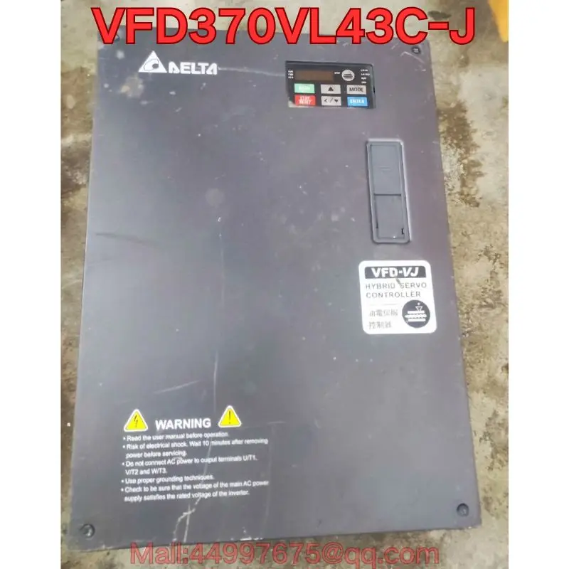 

Second-hand VFD370VL43C-J injection molding machine professional servo drive function test normally requires bargaining