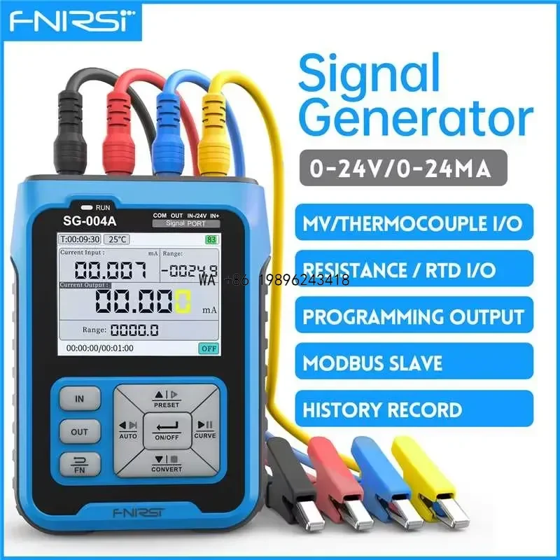 Wmwmnu for SG-004A 4-20mA 0-24V Signal Generator Adjustable Voltage Current Simulator Process Control Signal