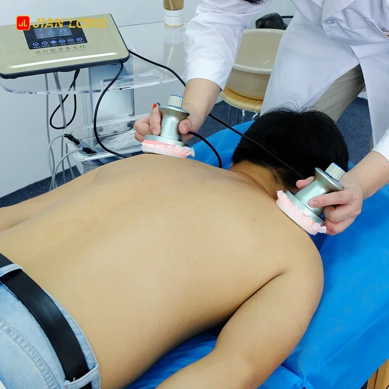 In stock Highly Efficient Bioresonance Frequency Therapy Device Dds Massage Bioelectric Machine Fohow Meridians Massage Machine