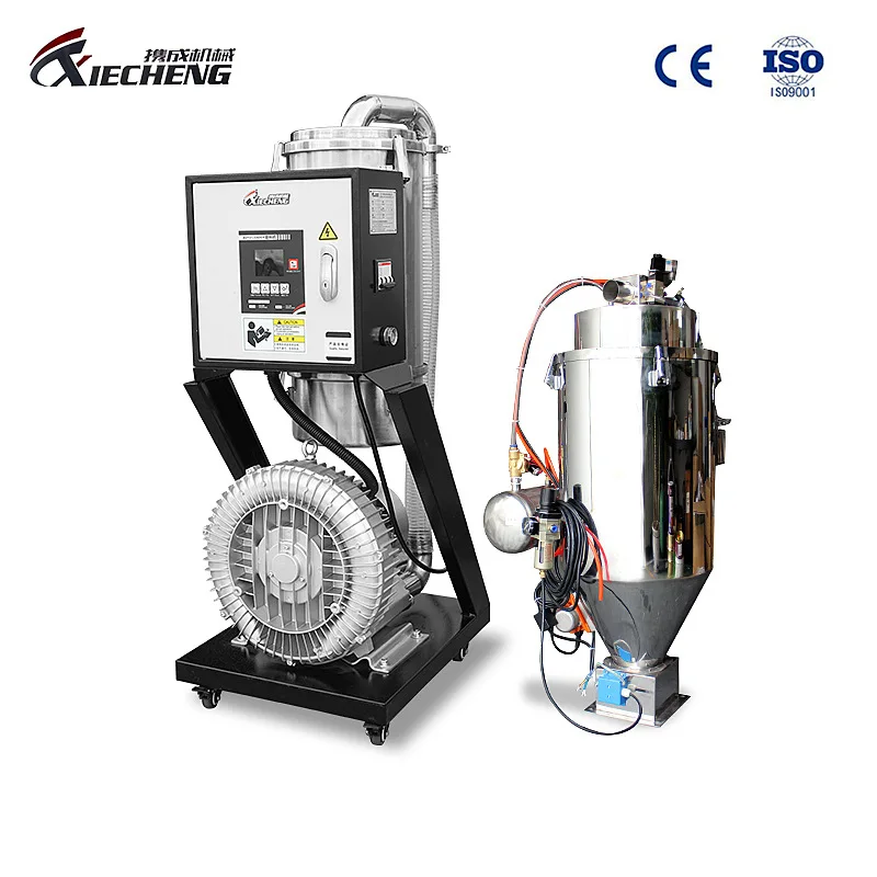 Mesin hisap vakum 5HP 7.5HP 10HP, mesin pengumpan otomatis PVC, pengangkut debu kimia, hisap khusus DX