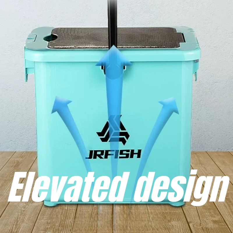Multi-functional Portable Fishing Tackle Boxes Outdoor Tool Organizer Box 24 Liters Small Storage Boxes Fishing Accessories