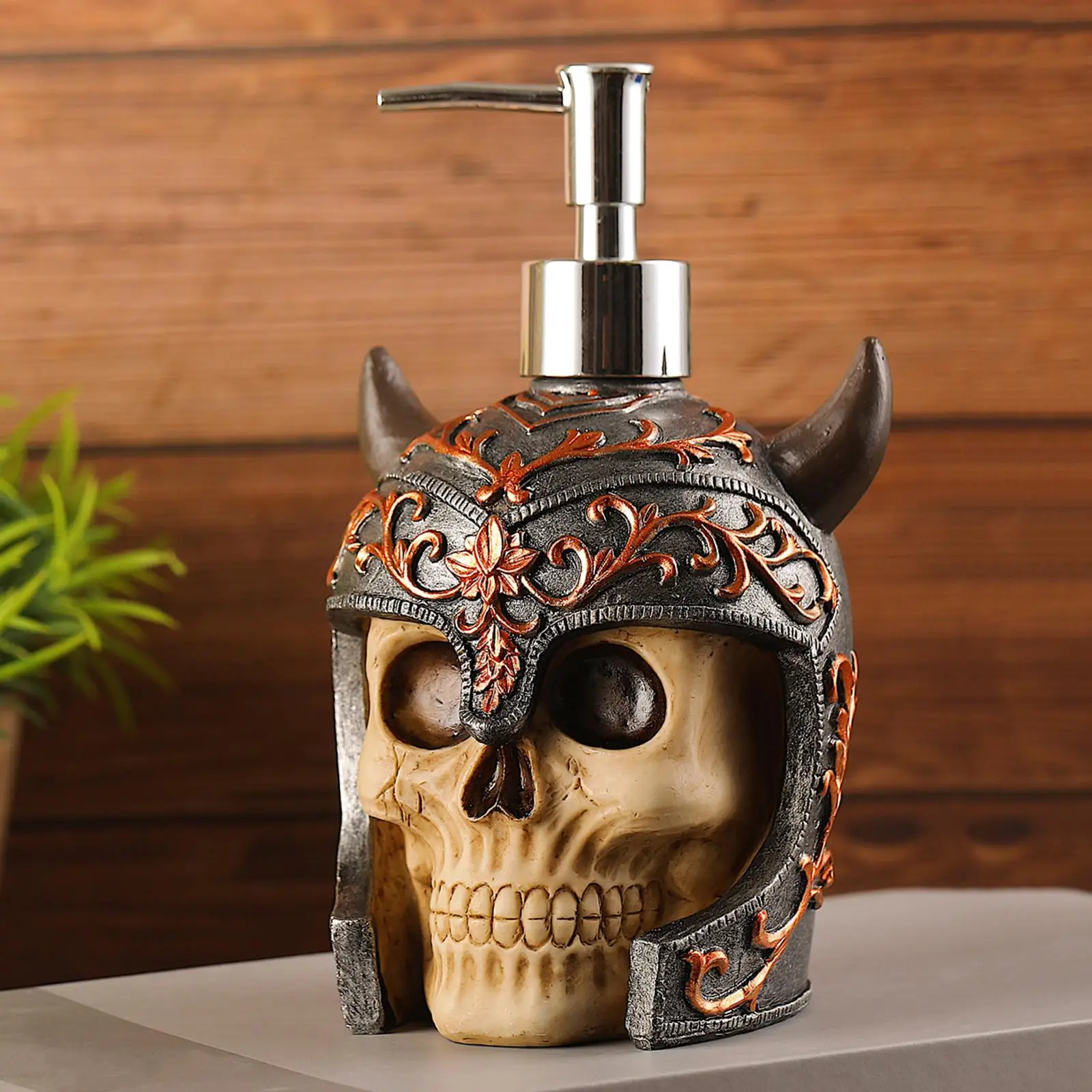 Soap Dispenser Creative Container Liquid Dispenser for Countertop Home 300ml