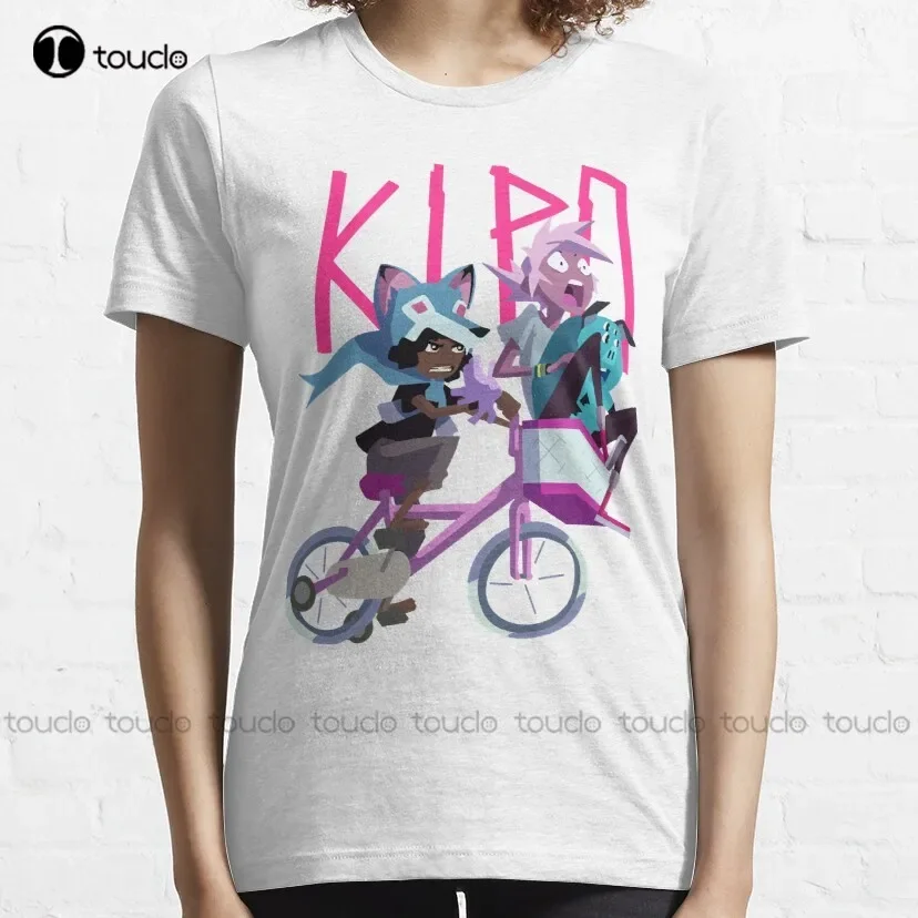 Kipo & Wolf  Classic T-Shirt Kipo And The Age Of Wonderbeasts Black Tshirt Custom Aldult Teen Unisex Digital Printing Tee Shirts