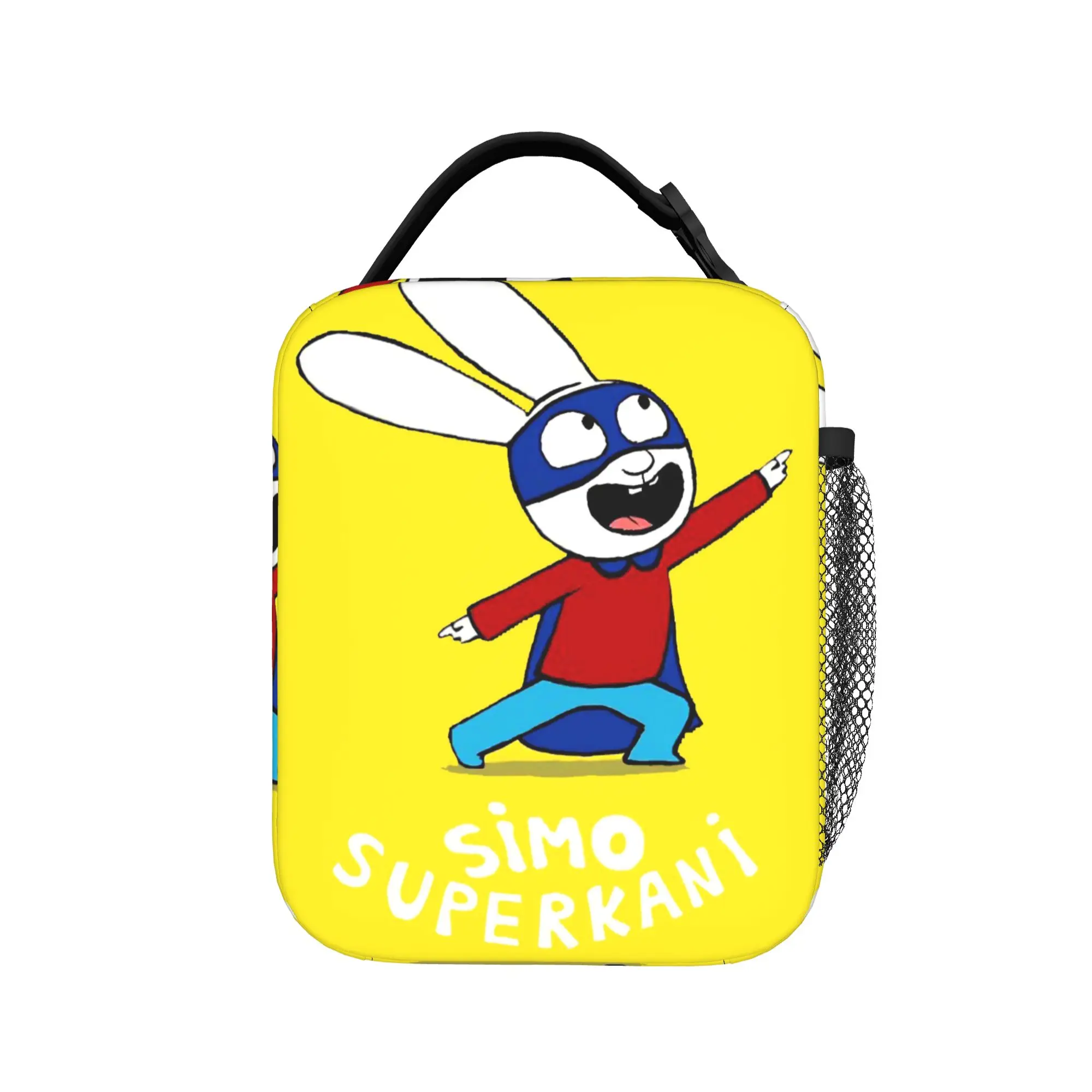 Insulated Lunch Bags Simon Super Rabbit Accessories  Food Box Y2K Cooler Thermal Bento Box For School