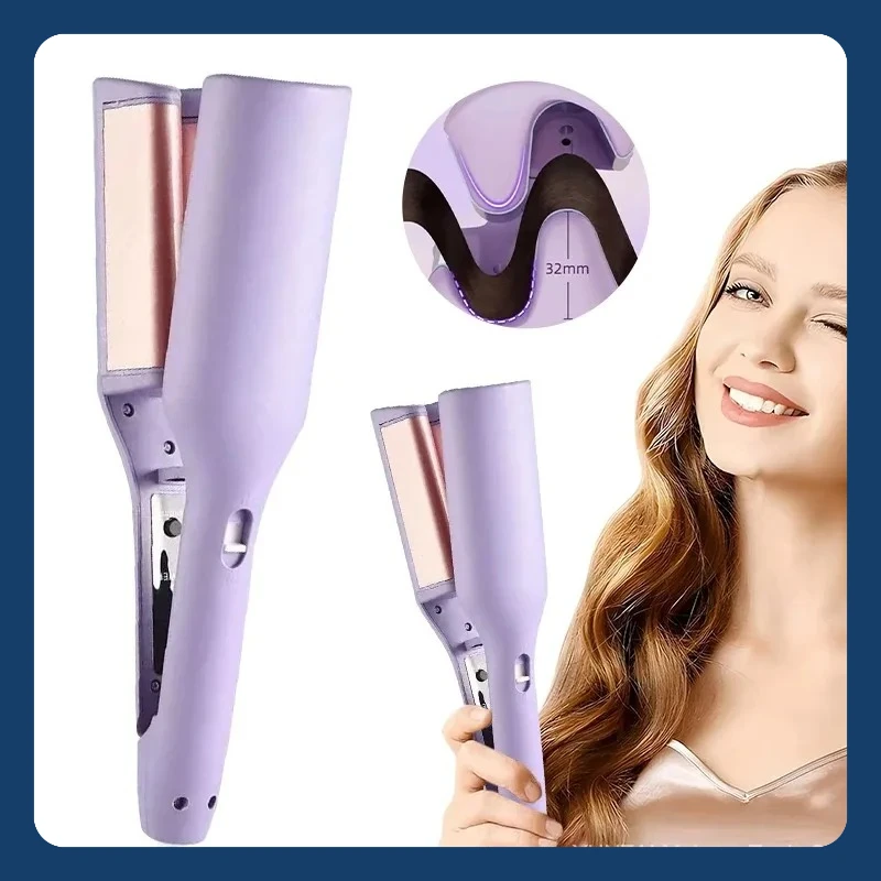 

Популярная электрическая плойка 32 мм, долговечные локоны-«яички», быстрый нагрев, глубокие волны, 4 регулируемых температурных режима