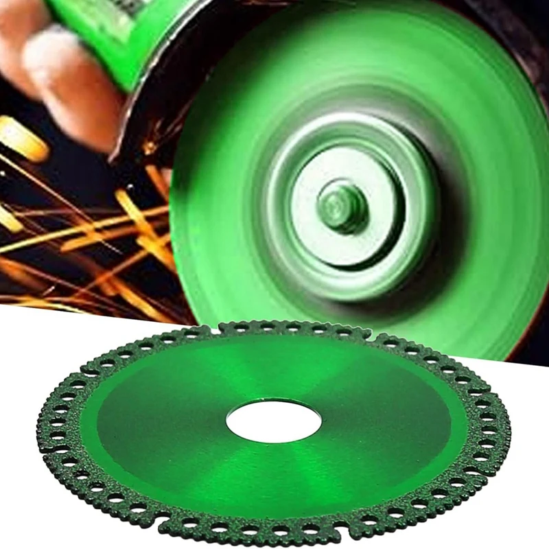 Disco Indestructible multifuncional compuesto, 6 piezas, 4 pulgadas, con junta para amoladora angular