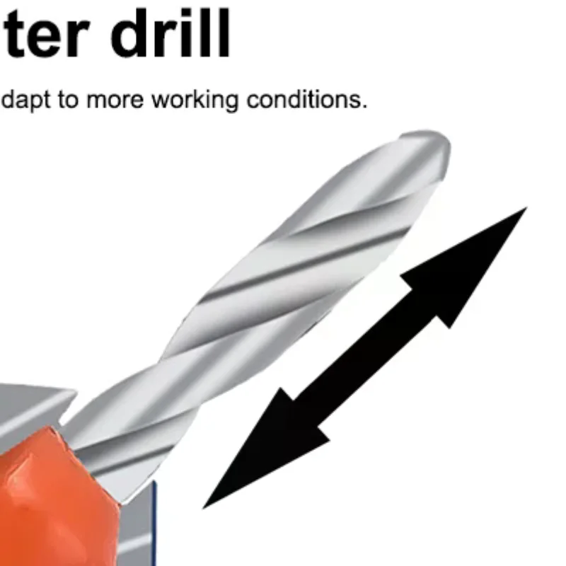 8mm Woodworking Countersink Router Drill Bit Set Screw Extractor Router Bits Hole Punch Woodworking Tools For Wood Drilling