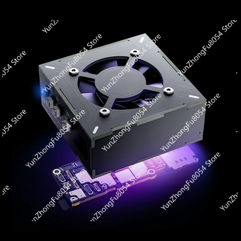 UV Curing Light 2-in-1 Smoke Exhaust and Cooling Maintenance Extreme Fan Multifunctional Cooling Fan