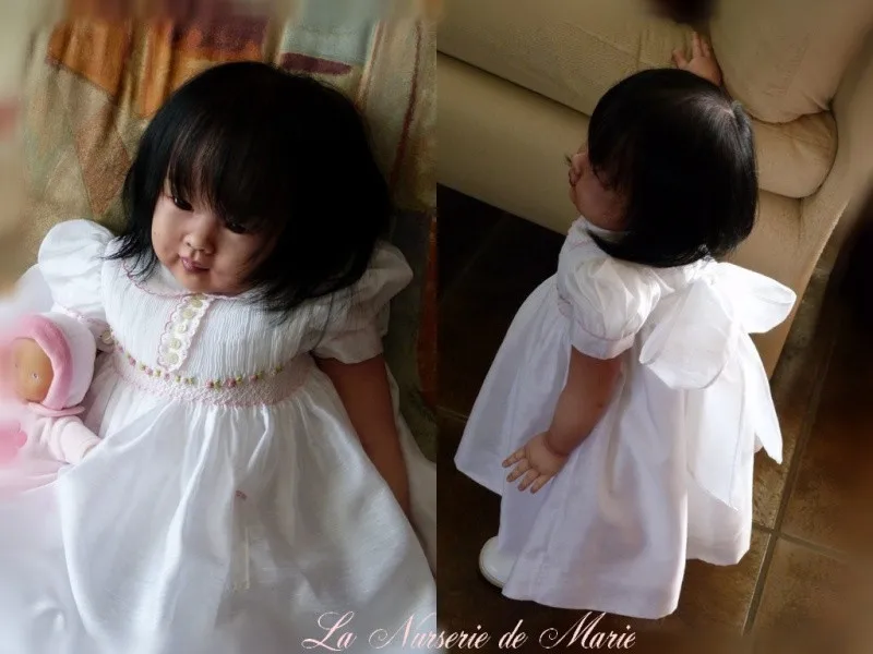 

SINO-BB 28inches Painted Finished Doll by Ping Lau Oriental Flavor Black Short Hair