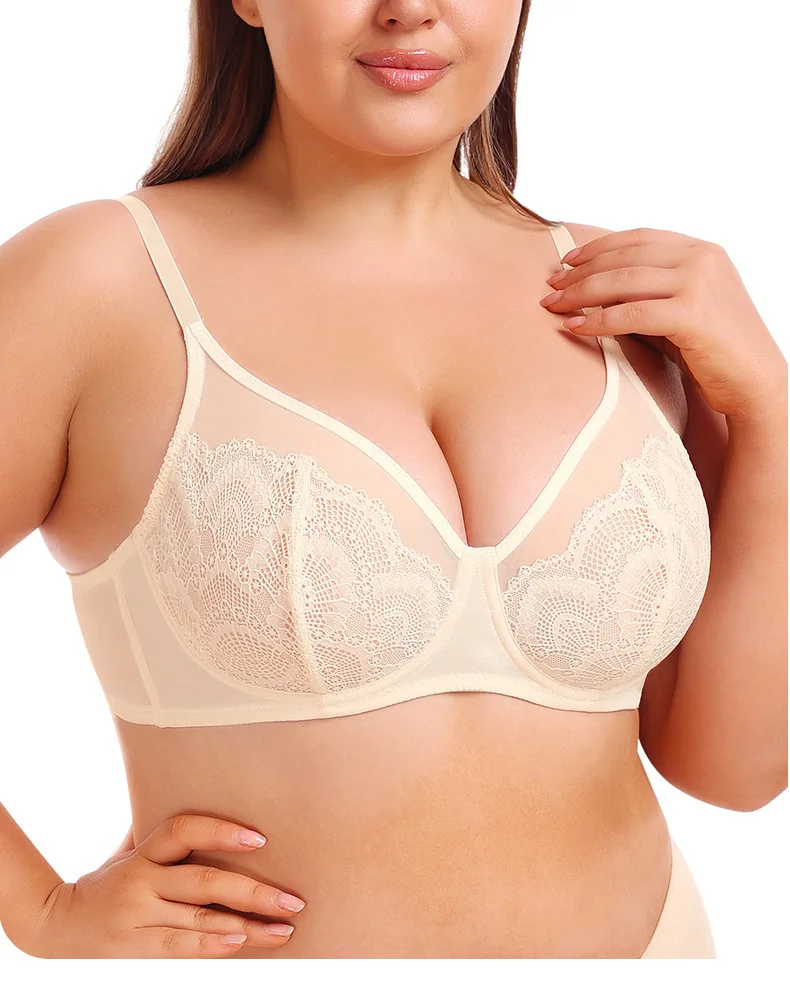 34 36 38 40 42 B C D E Stick On Bra Plus Size Lingerie For Lace Underwear Women Brassiere Femme Woman Clothes
