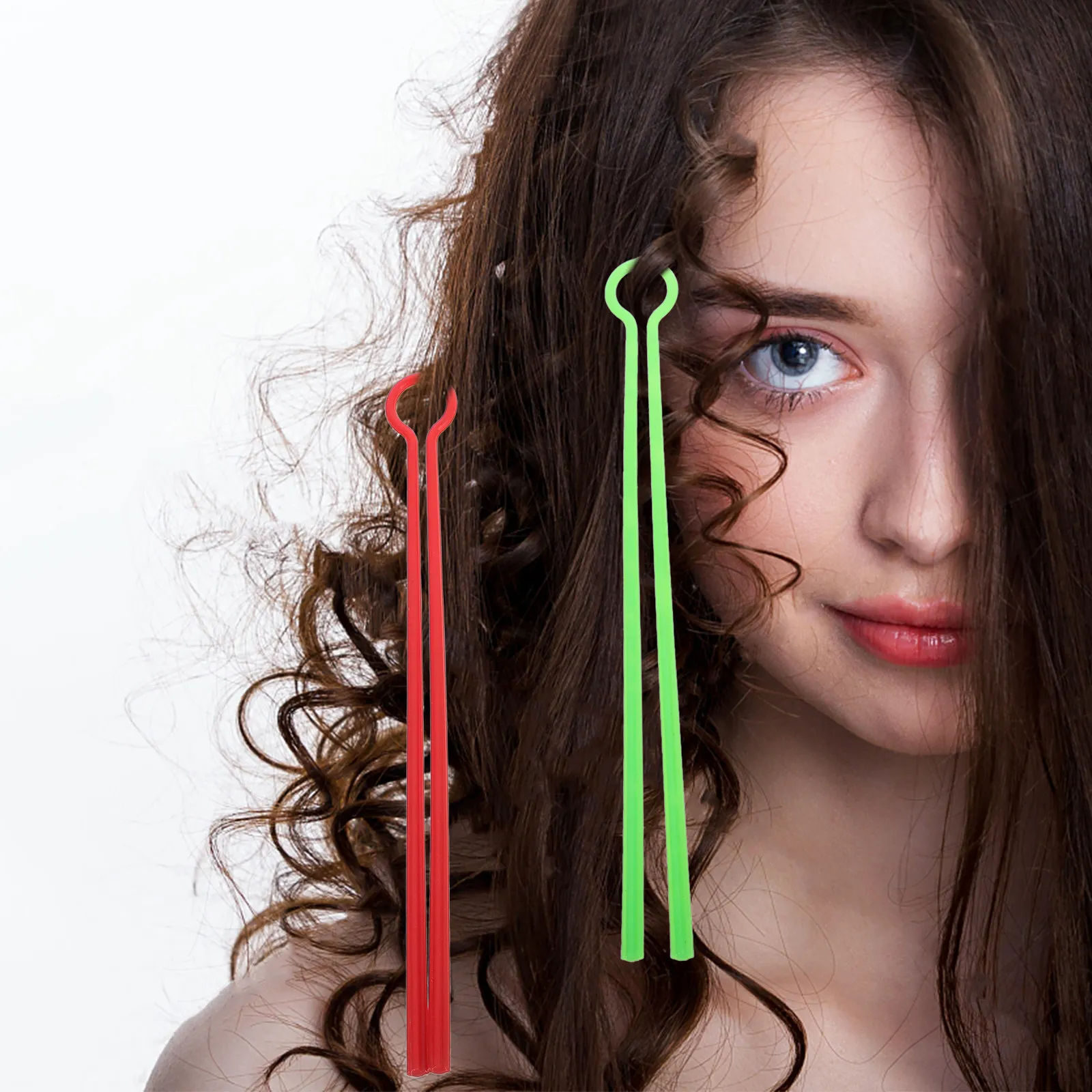 

Набор из 35 портативных легких бигуди для завивки волос, эффективные инструменты для укладки и создания локонов