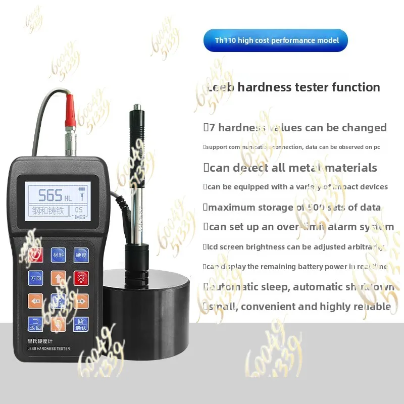 apply to Handheld Rockwell hardness tester, portable TH110 high-precision Leeb hardness tester for metal and steel molds
