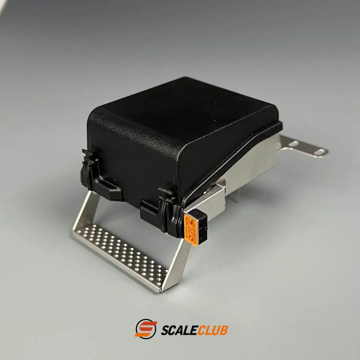 Scaleclub Model For 770s Upgrade Battery Box With Stair Treads Heavy Towing For Tamiya Lesu Rc Truck Trailer Tipper