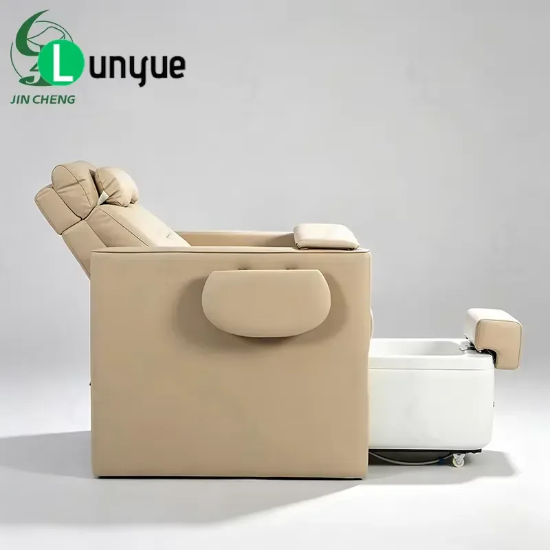 Luxury Modern Nail and Foot Spa Chair with Massage Function for Nail Salons and Bathrooms Professional Furniture