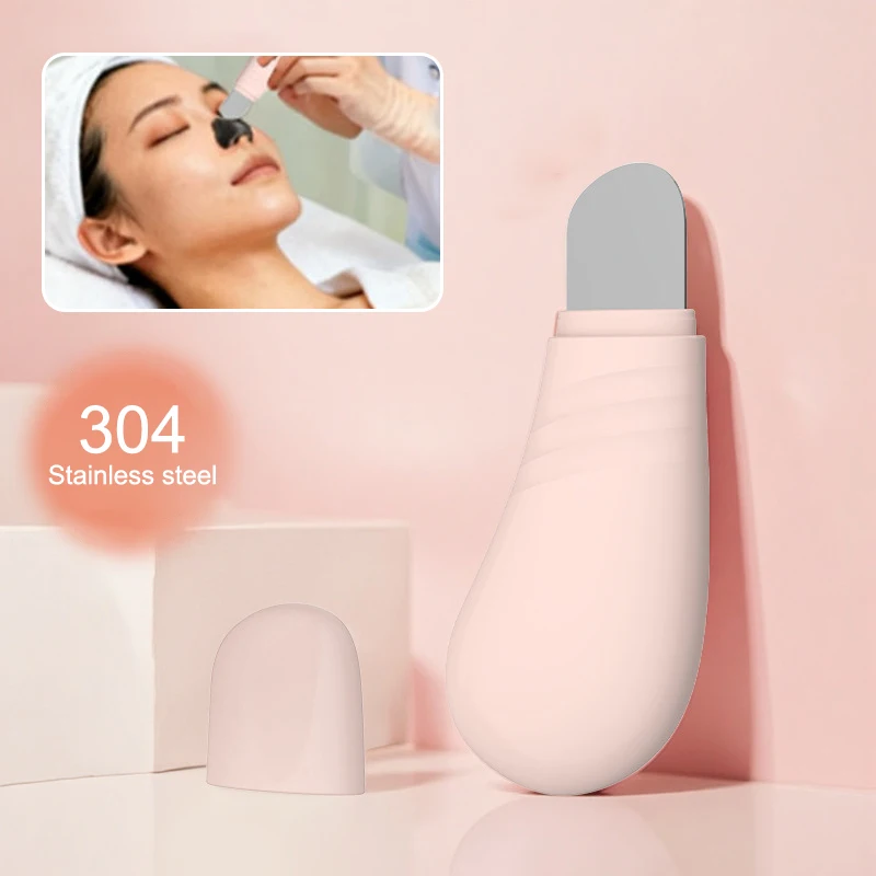 Facial Mee-eter Removal Tool Gezicht Schraper Voor Diepe Reiniging Gezicht Acne Foundation Spatel Neus Whitehead Remover Huidverzorging Tool