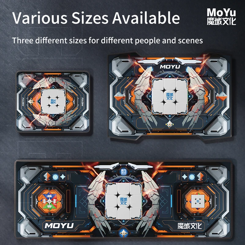 MOYU Cyberpunk / CFOP Training Mat Professional Magic Cube Related Speed Puzzle Toy Exercise Cubo Magico Competition Mouse Pad