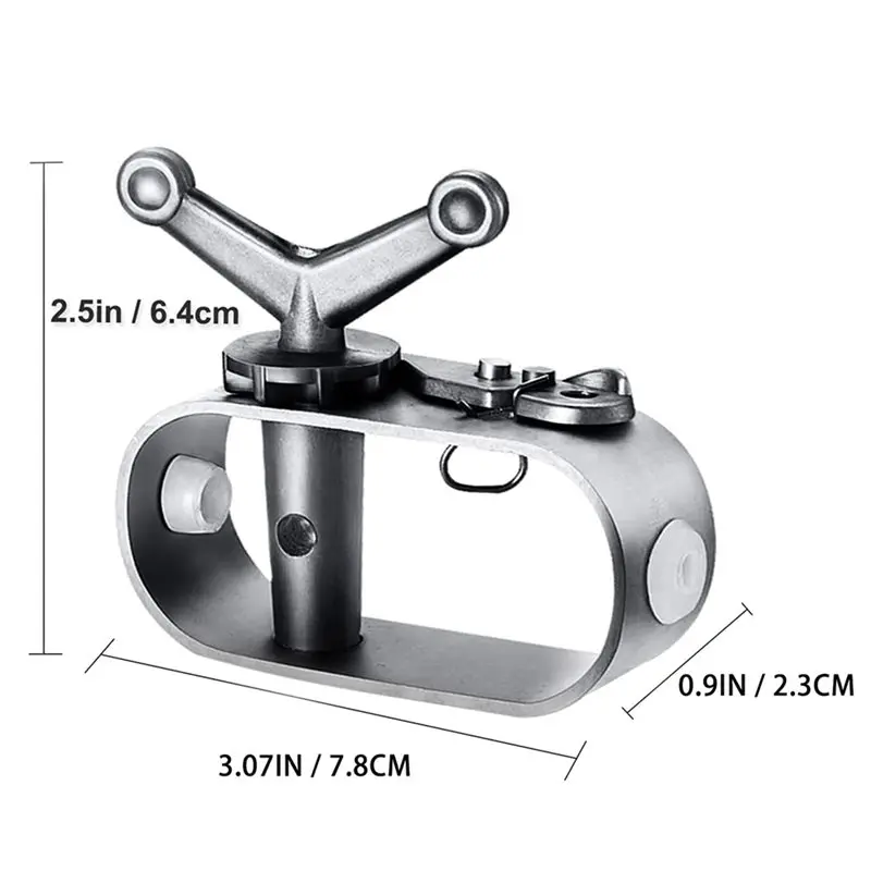 ABSS-6X Aluminum Mini Winch Tightener,Hand Twisted Wire Tensioner,Wire Tensioner Farm