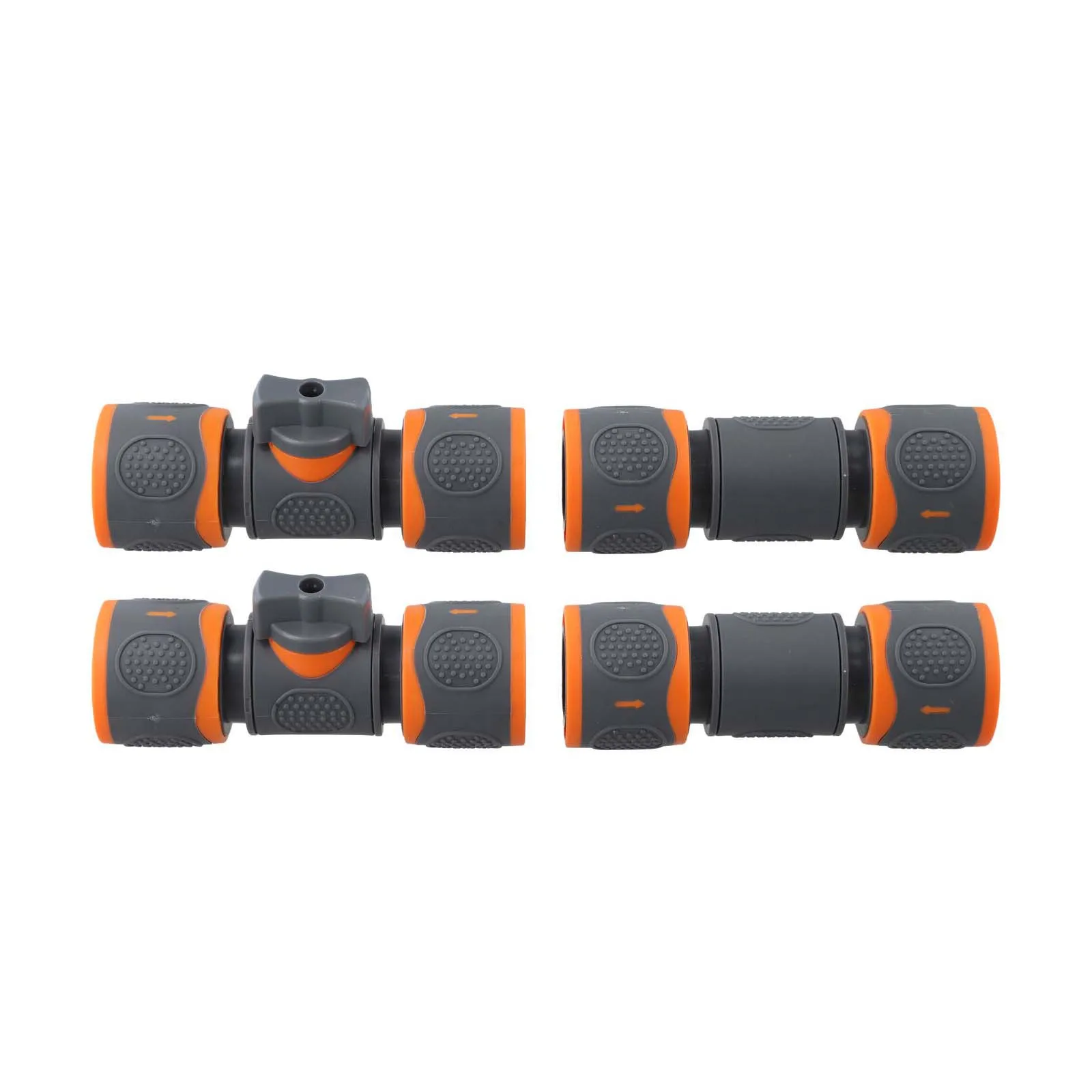 Garden Connectors Quick Connector Efficient Gardening Robust ABS Plastic For Car Washing Hose Connector With Valve