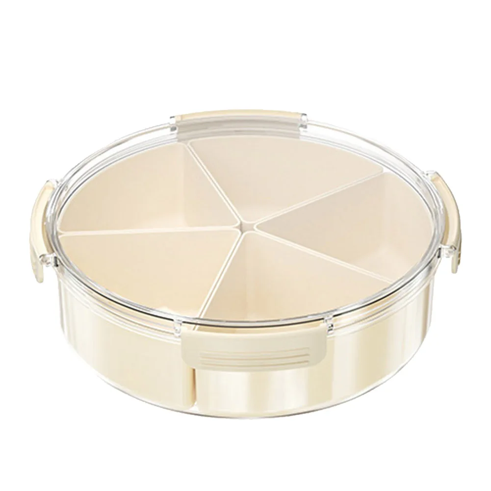 

A Well Designed Portable Snack Container With Multiple Sections For Easy Access To Your Favorite Treats At Parties