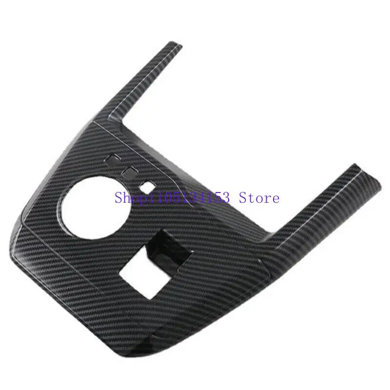 

kl23 For MG4 EVMulan Carbon Fiber Gear Shifts Panel Center Console Cover Trim Styling