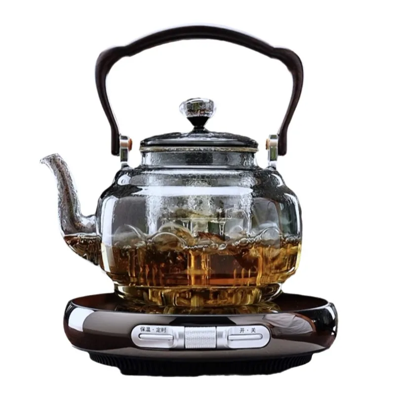 Electric ceramic stove teapot tea brewing electric heating kettle glass tea maker household small tea stove