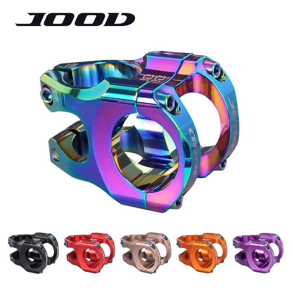 JOOD CNC Bicycle Handlebar Stem Mtb Power Short 35mm Mountain Bike Bridge 31.8 Pipe Cycling Stem Riser Table