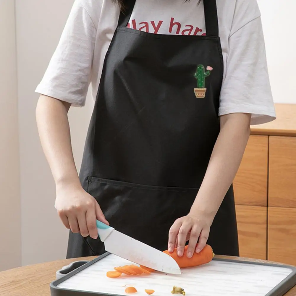 Tattoo Handmade Quality Waterproof Working Apron with Neck Straps Tools Pockets Kitchen Oil Resistant Aprons Home Apron