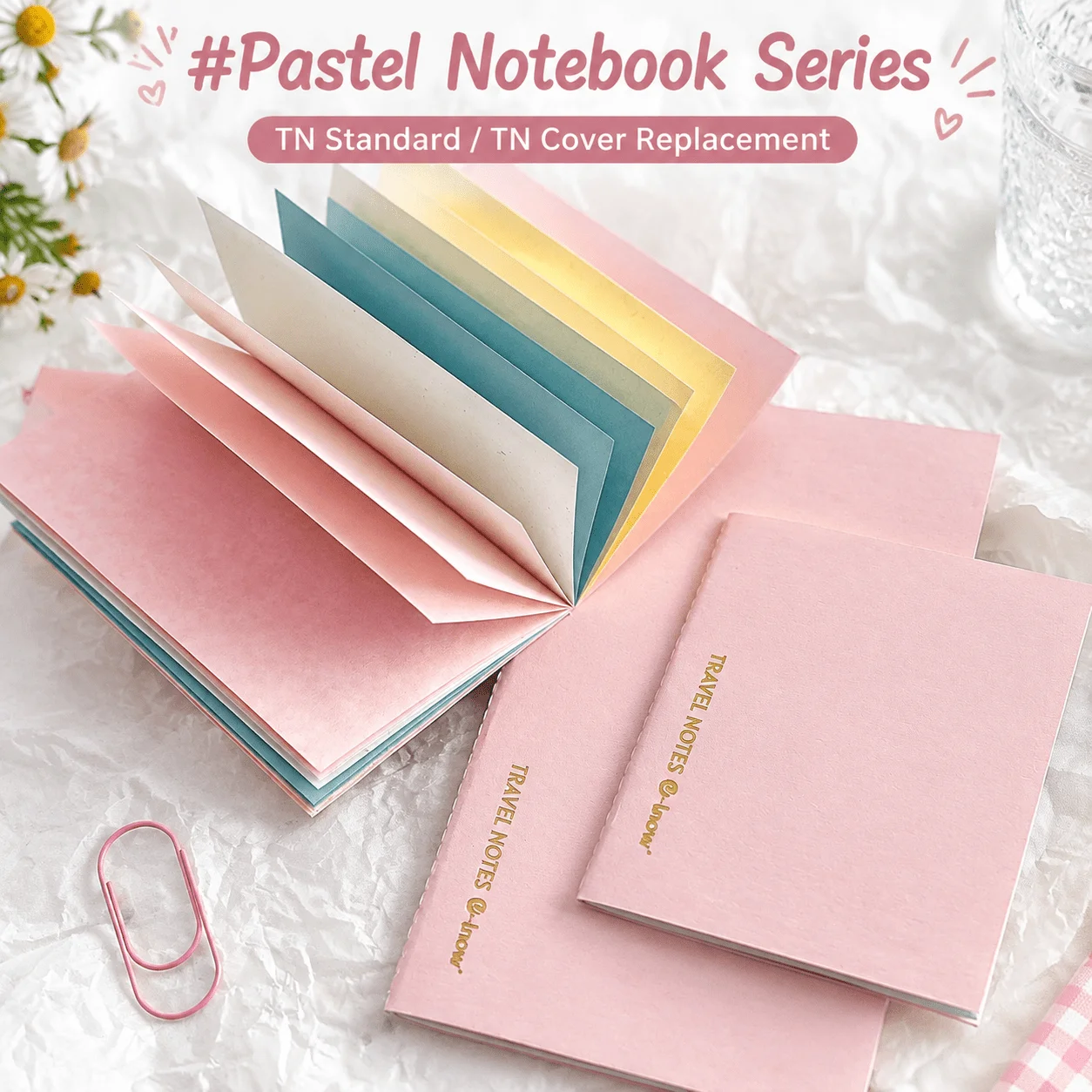 Multicolor Specialty Paper TN Refill Insert Standard Passport Replacement Pages Journal Scrapbook Daily Diary Making Stationery