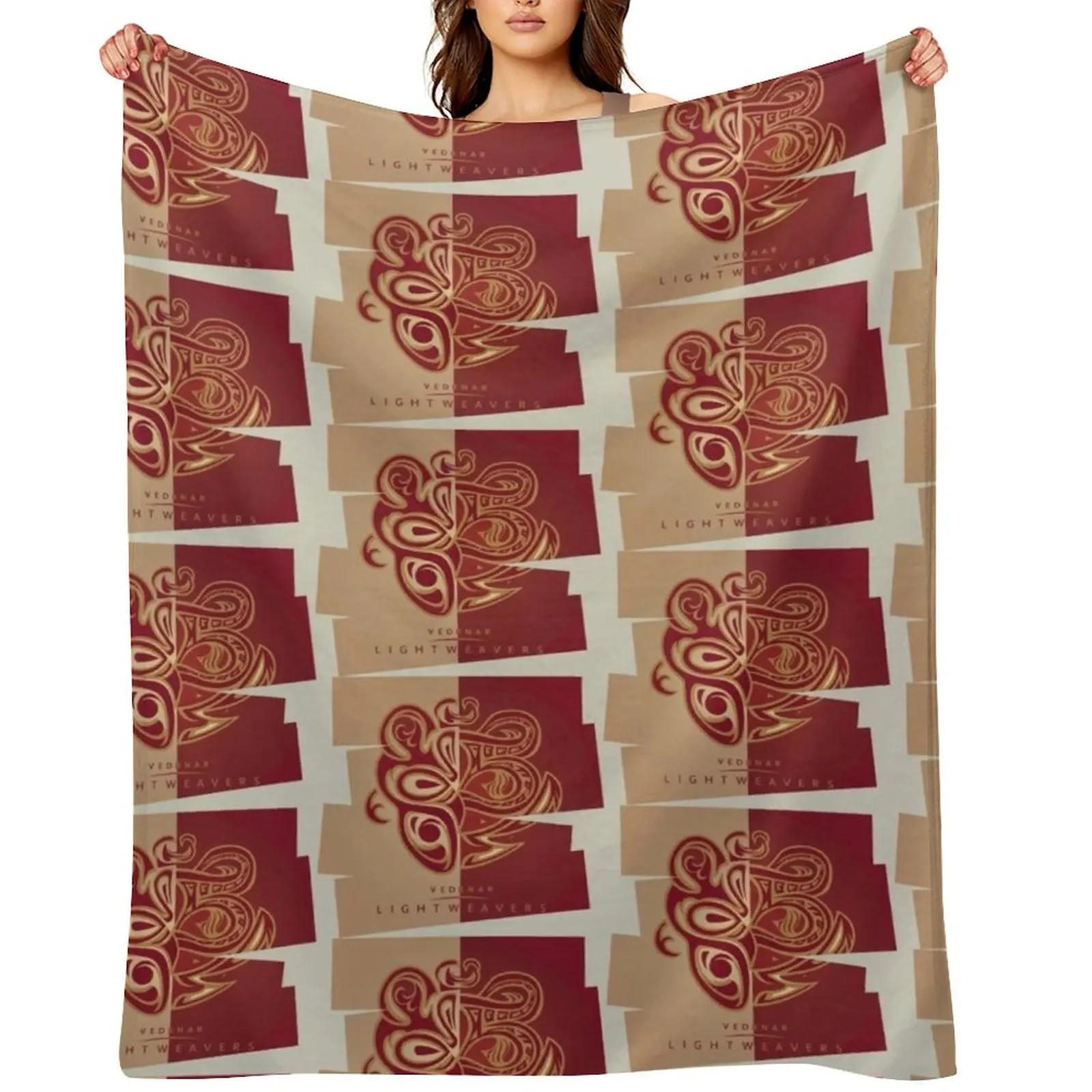 

Brandon Sanderson, Stormlight Archive Sports Team Style, Vedenar Lightweavers Throw Blanket Nap Plaid on the sofa Blankets