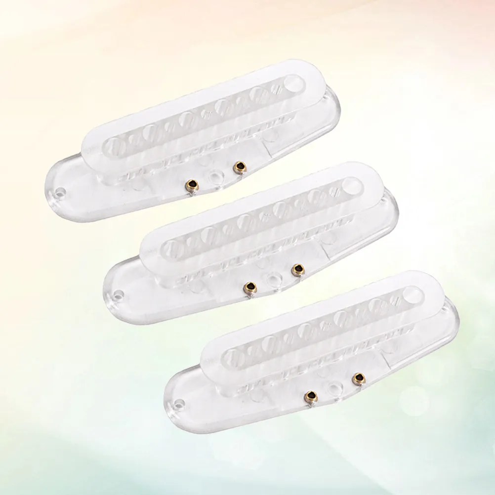 3Pcs Pickup Bobbin Humbucker Transparent Guitar Screw Side 50Mm High Quality Pickup Bobbin for Custom Bass Guitar - view 5