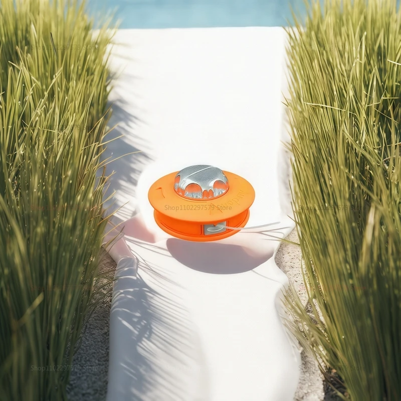 Cabezal de repuesto para cortadora de hilo de ajuste Universal, cabezal de corte de césped automático para desbrozadora de jardín a Gas, mantenimiento de patio