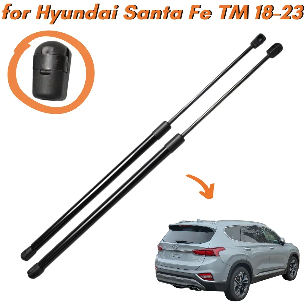 Qty(2) Trunk Struts for Hyundai Santa Fe TM SUV 2018-present Rear Tailgate Boot Lift Supports Gas Springs Shock Absorbers