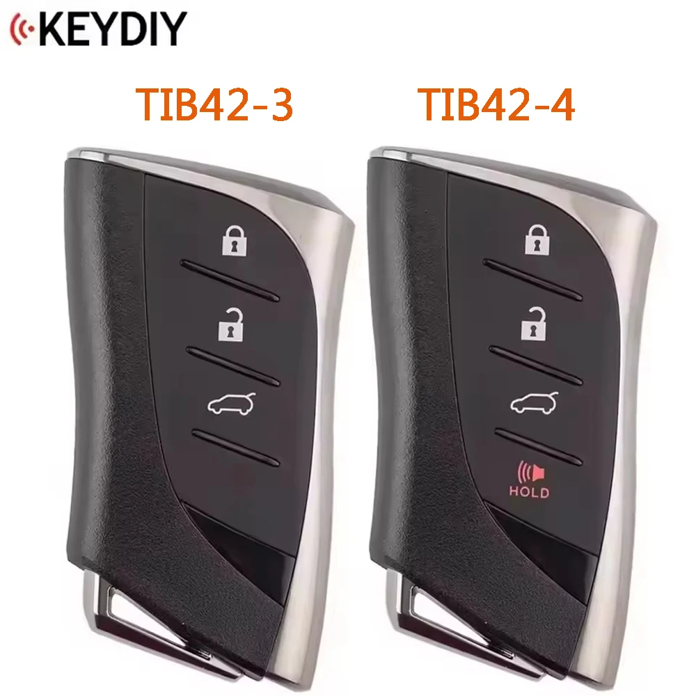 1 Piece KEYDIY TIB42-4 TIB42-3 Universal Smart Car Remote Key for Lexus Type KD 3 Buttons/ 4 Buttons