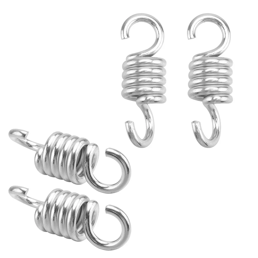

4Pcs Professional Hammock Hanging Spring Set for Indoor Outdoor Use Sturdy Material for Safe Relaxation Heavy Bag Spring