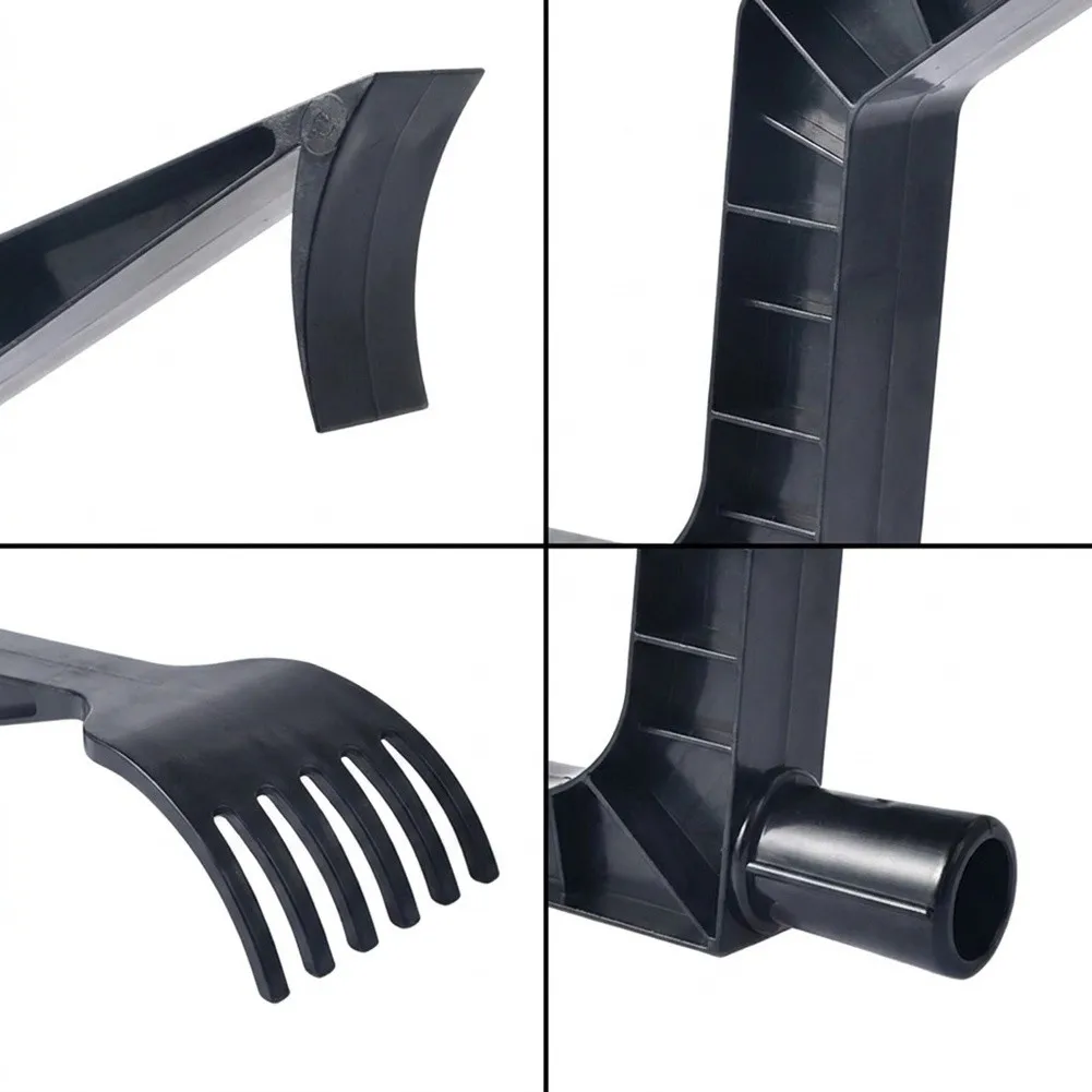 Single-Piece Gutter Cleaning Tool Designed for Direct Handling of Leaves Mud and Other Common Gutter Blockage Materials