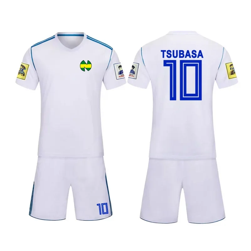 Captain Tsubasa Hayato Hayata Makoto Football Jersey Set for Children