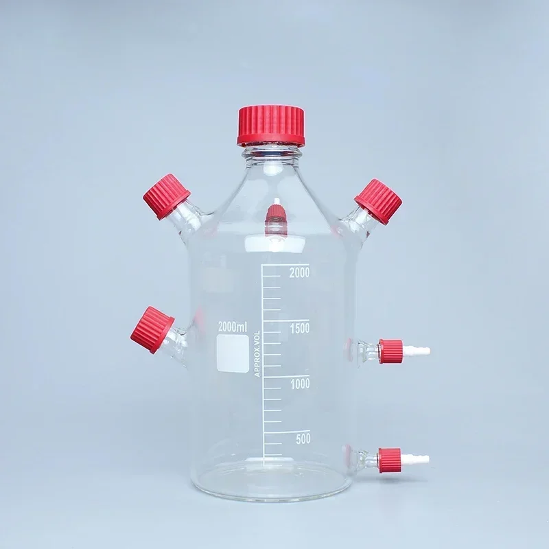 

Anaerobic bottle/MFC battery box/biogas laboratory equipment (2000ml)
