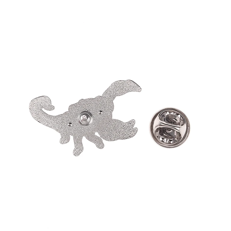 Skorpion-Skelett Emaille-Anstecknadel Dunkel-Gotische Röntgen-Knochenstruktur Skorpion Metall-Brosche Rucksack-Revers-Abzeichen Schmuckgeschenk für Freunde – Detail 2