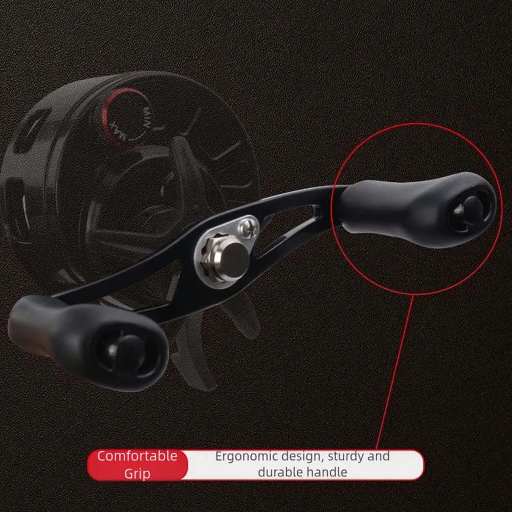 

Aluminum Alloy Ice Fishing Reel with 3 Plus 1BB Bearings and Speed Ratio 321 High Footed Design Fine Wire Wheel Adjustment