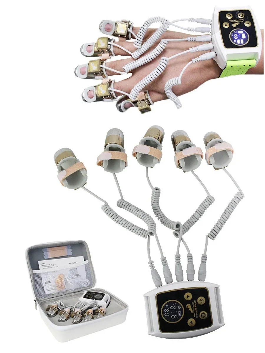 2025 جديد مكركرنت الذهب إصبع الجاذبية الماس إصبع شد الوجه وثبات الرعاية الصحية EMS الجمال آلة العناية بالبشرة