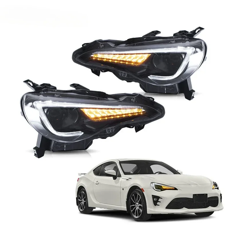 Led headlight Assembly  headlamp fit 2012-2016 Scion FR-S for 2012-2016 Subaru BRZ Headlights for Toyota 86