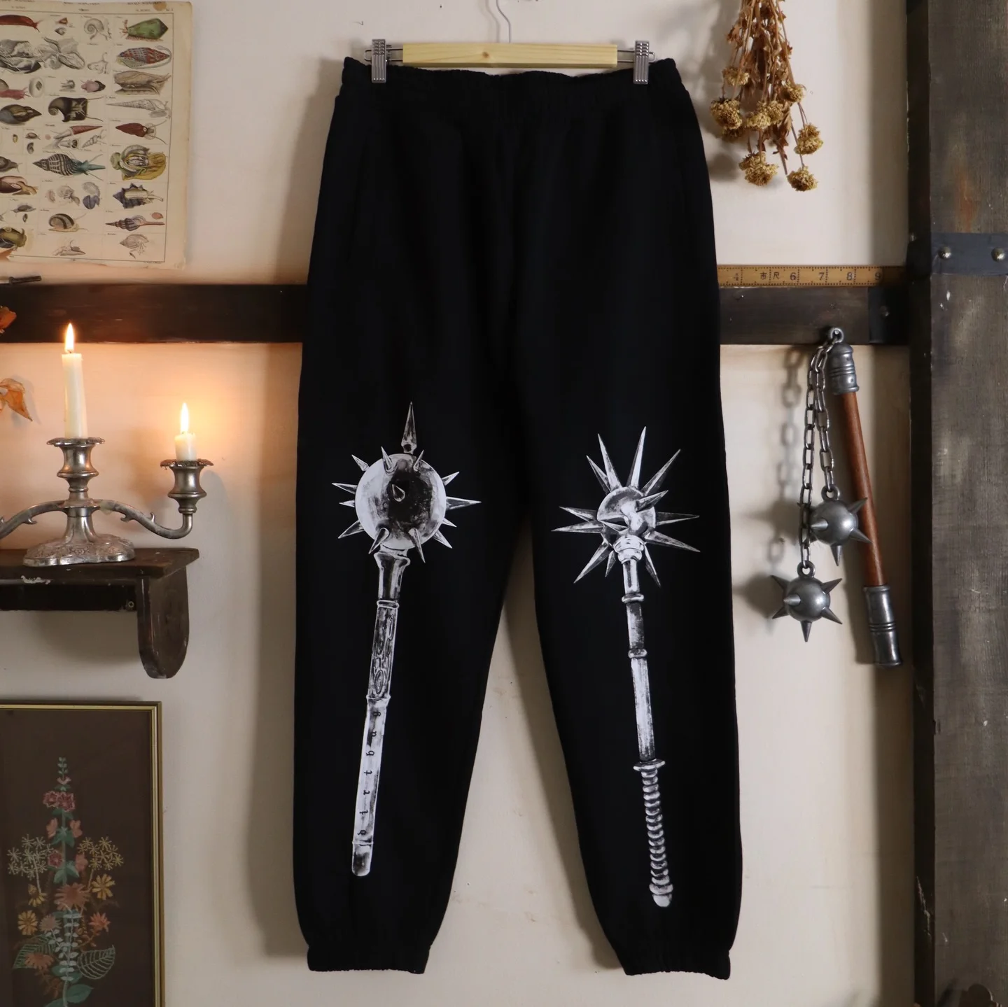

Mace Sweatpants Vintage Mens Pants Woman Design Wide Leg High Waisted Pants Y2k Streetwear Comfort Trend Women Joggers