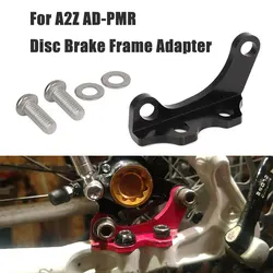 6061 Aluminum Converts 22mm Hayes to I.S. 51mm For A2Z AD-PMR Disc Brake Frame Adapter
